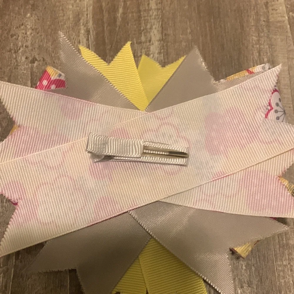 Lot of 3 Spring/Easter‎ hair bows